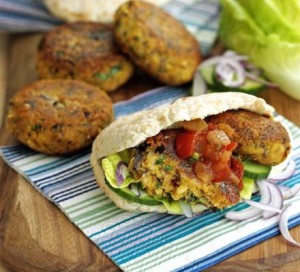 falafel burger