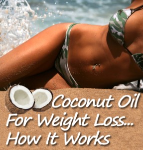 Coconut oil that is used for weight loss