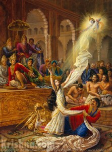 The Attempted Disrobing Of Draupadi