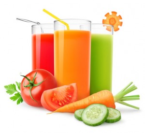 Fresh vegetable juices