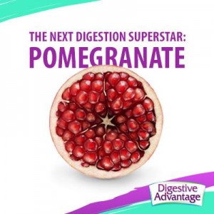 Pomegranate is good for digestion