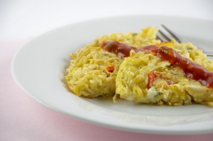 maggi veg omelette