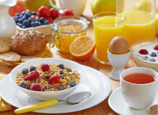 Breakfast, the right start of a day