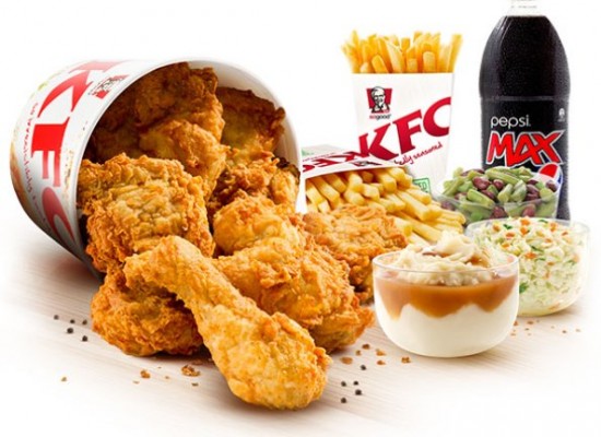 Kentucky Fried Chicken: finger lickin’ good