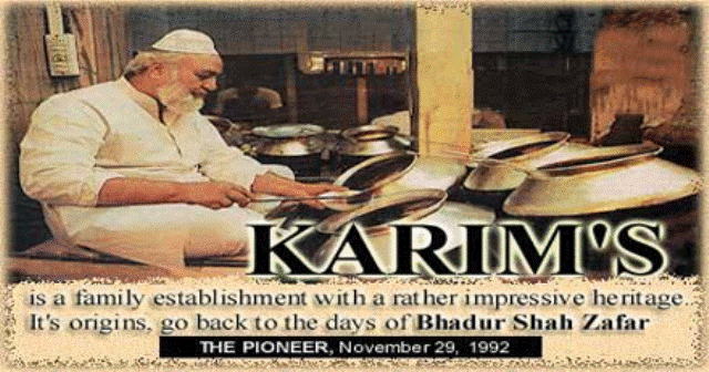 KARIM’S: A must visit restaurant for the non-vegetarians