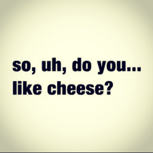 Say Cheese, Eat cheese, Love cheese!