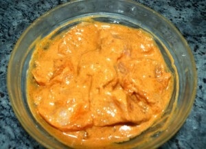 Chicken marination for making chicken 65
