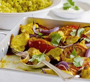 baked chicken masala