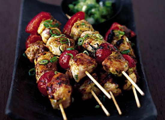 Kebabs- something you can drool over.