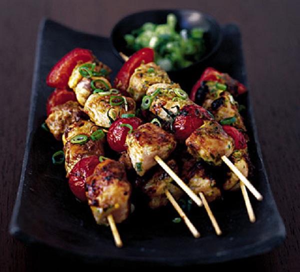 Kebabs- something you can drool over.