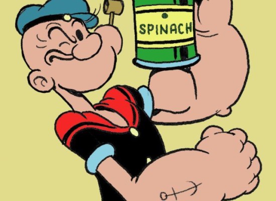 Popeye’s Secret to Strength
