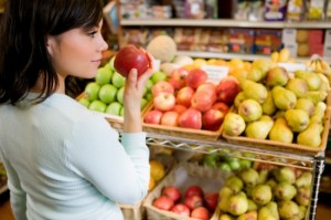 checking fruit