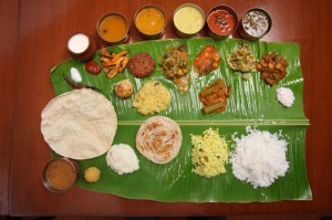 South Indian wedding food