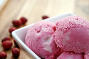 cranberry ice cream
