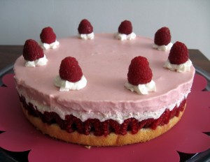 raspberry cake
