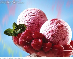 raspberry icecream