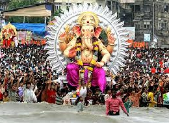 Ganesh chaturthi celebrations in India