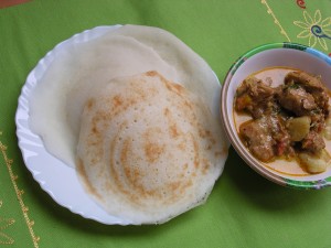 Chicken Stew with Appams