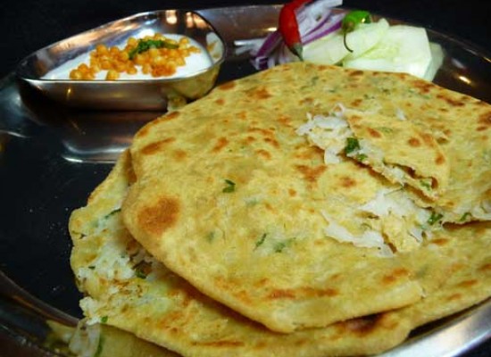 Stuffed Parathas from North India  !!!