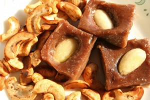 ragi coconut milk halwa
