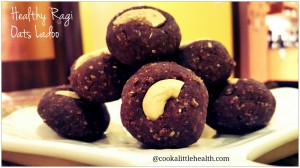 ragi oats ladoo