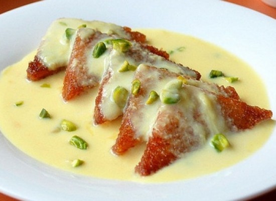 Taste a Bite of shahi tukra