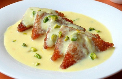 Taste a Bite of shahi tukra