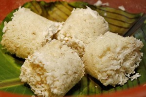 tapioca puttu